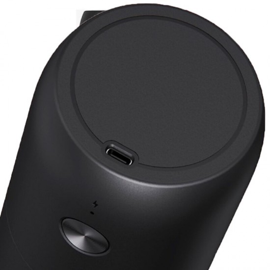 Кофемолка Circle Joy Electric Coffee Grinder, на аккумуляторе, type-c, черная
