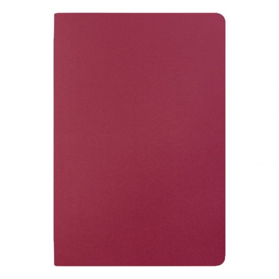 Ежедневник Flexy Velours de soie  А5, бордовый, недатированный, в гибкой обложке