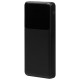 Внешний аккумулятор (powerbank)  «Stream 10»,  10 000 mAH, с двумя зарядными шнурами,  22,5W (Ватт)  super fast charge, Power Delivery (PD) 25.5W (dfnn),  c цифровым дисплеем для контроля заряда, черный