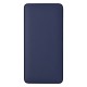 Внешний аккумулятор (powerbank) «WeCharge Velvet», 10 000 mAH, 5V -2A , c цифровым дисплеем для контроля заряда, темно-синий