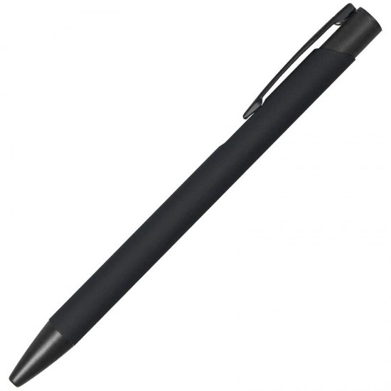 Ручка шариковая Legend Soft Touch Monochrome Requis, черная