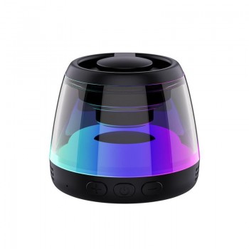 Колонка беспроводная MyTone Light  Magnet Sound, со светомузыкой, черная