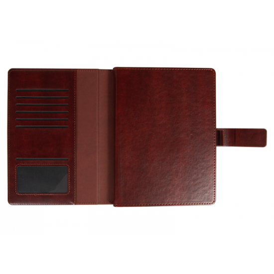 Ежедневник Alfa Brandy Business Edition B5 коричневый, в подарочной коробке