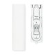 Кабель зарядный выдвижной USB Solid Line  60W 3-в-1 на Lightning, Micro-USB, Type-C «U50» 2,4 A, Quick Charge в пластиковом футляре, белый