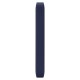 Внешний аккумулятор (powerbank) «WeCharge Velvet», 10 000 mAH, 5V -2A , c цифровым дисплеем для контроля заряда, темно-синий