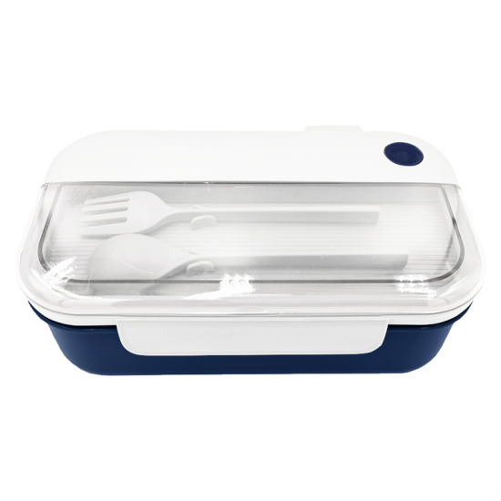 Набор подарочный Solution Everyday Kit Quattro (мультитул, рулетка, ланч бокс, бутылка для воды), темно-синий