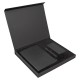 Набор подарочный Solution Prestige Yota Trio (Ежедневник Flexy Latte Soft Touch Black Edition Color А5, Внешний аккумулятор (powerbank) «WeCharge Soft Touch», Ручка Grand Attashe металлическая,) в подарочный коробке, черный