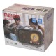 Ретро радио в стиле радиолы, диапазон частот  AM FM SW, USB, Bluetooth, Heritage Memories, со светодиодной подсветкой, цвет коричневый
