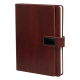 Ежедневник Alfa Brandy Business Edition B5 коричневый, в подарочной коробке