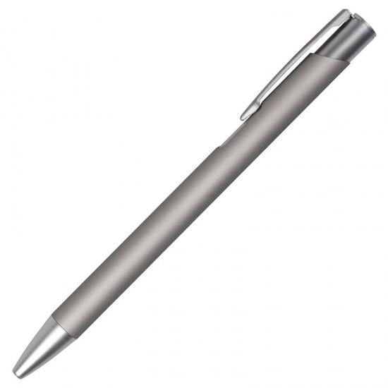 Ручка шариковая Legend Soft Touch Monochrome Requis, серая