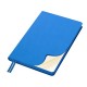 Ежедневник Flexy  Barcelona A5, голубой, недатированный, в гибкой обложке