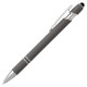 Ручка шариковая, Star Soft Touch Shiny Silver Requis, темно-серая