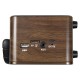 Ретро радио в стиле радиолы, диапазон частот  AM FM SW, USB, Bluetooth, Heritage Timeless, цвет  коричневый