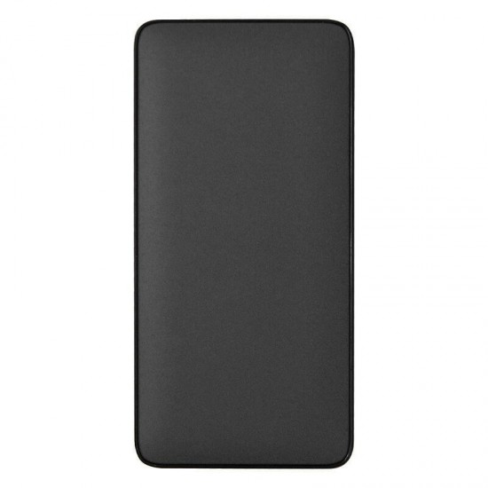 Внешний аккумулятор (powerbank) «WeCharge Velvet», 10 000 mAH, 5V -2A , c цифровым дисплеем для контроля заряда, черный