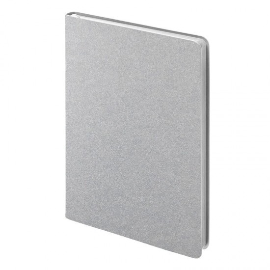 Ежедневник Flexy Cristal de quartz А5, серый, недатированный, в гибкой обложке