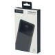 Внешний аккумулятор (powerbank)  «Stream 10»,  10 000 mAH, с двумя зарядными шнурами,  22,5W (Ватт)  super fast charge, Power Delivery (PD) 25.5W (dfnn),  c цифровым дисплеем для контроля заряда, черный
