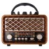 Ретро радио в стиле радиолы, диапазон частот  AM FM SW, USB, Bluetooth, Heritage Timeless, цвет светло-коричневый