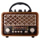 Ретро радио в стиле радиолы, диапазон частот  AM FM SW, USB, Bluetooth, Heritage Timeless, цвет светло-коричневый