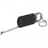 Брелок-открывашка с фонариком и рулеткой, 1 м, Tools Opener, черный