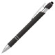 Ручка шариковая, Star Soft Touch Shiny Silver Requis, черная