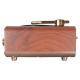 Ретро радио в стиле радиолы, Heritage Nostalgia, диапазон частот  AM FM SW, с USB порт,  Bluetooth, цвет коричневый