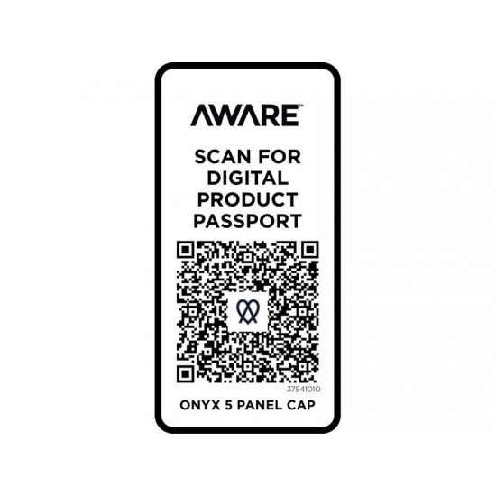 Onyx с 5 панелями Aware™ кепка из переработанных материалов - Белый