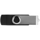 USB/micro USB-флешка 2.0 на 16 Гб Квебек OTG, черный