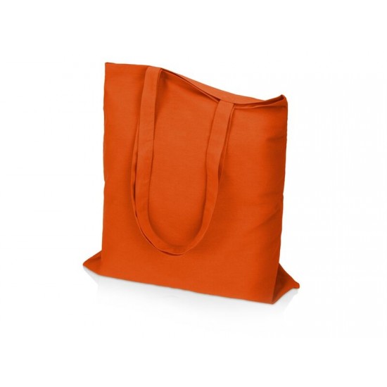 Сумка для шопинга Carryme 140 хлопковая, 140 г/м2, оранжевый