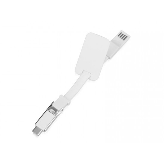 Зарядный кабель 3-в-1 Charge-it, белый