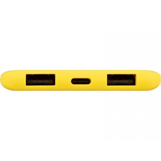 Внешний аккумулятор Powerbank C1, 5000 mAh, желтый