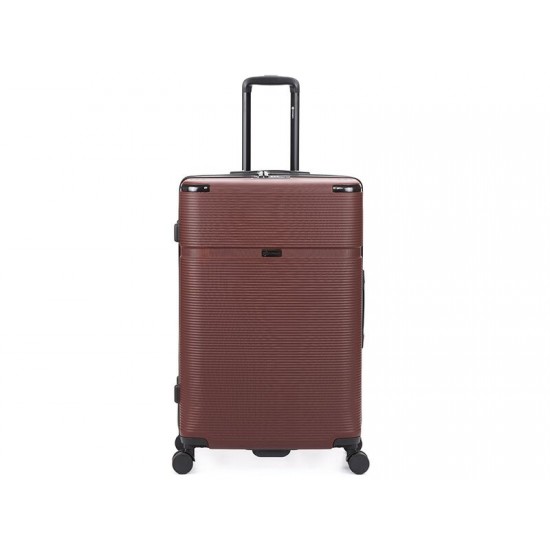 Чемодан TORBER Onego, бордовый, ABS-пластик, 69,5 х 46 х 26 см, 69 л