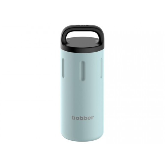 Вакуумный термос с керамическим покрытием бытовой, тм bobber, 590 мл. Артикул Bottle-590 Light Blue (светло-голубой)