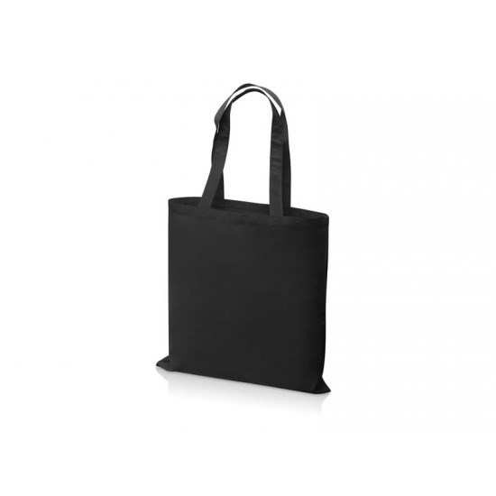 Сумка для шопинга Carryme 140 хлопковая, 140 г/м2, черный