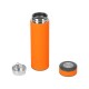 Вакуумный термос Vacuum Flask C1, soft touch, 420мл, оранжевый