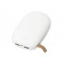 Универсальное зарядное устройство power bank в форме камня. 10400MAH. white