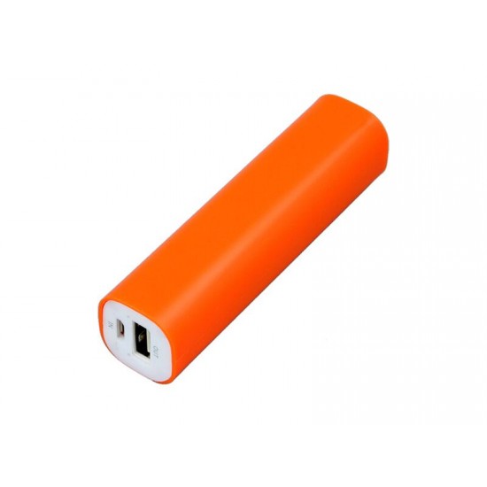 PB030 Универсальное зарядное устройство power bank  прямоугольной формы. 2200MAH. Оранжевый
