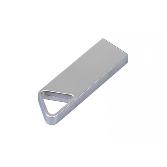 USB 2.0-флешка на 8 Гб с мини чипом, компактный дизайн, отверстие треугольной формы для цепочки