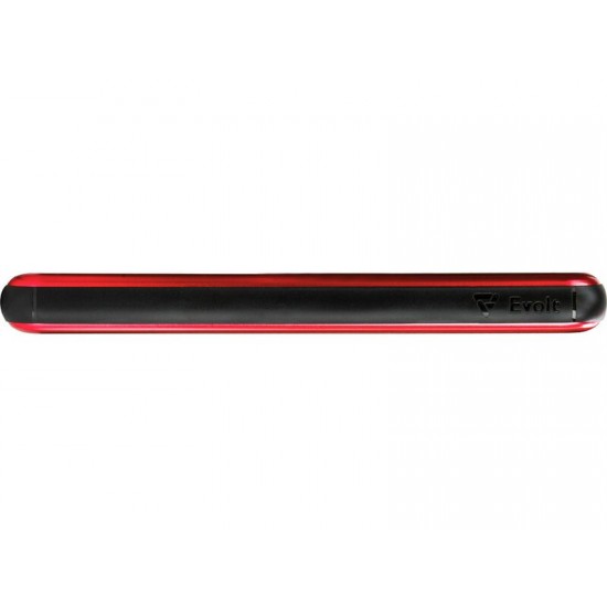Внешний аккумулятор Forge, Evolt, металл, 10000mah, красный