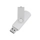 USB/micro USB-флешка 2.0 на 16 Гб Квебек OTG, белый