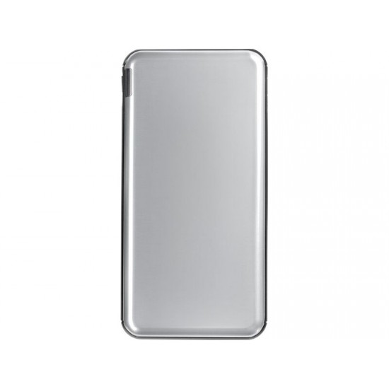 Внешний аккумулятор Forge, Evolt, металл, 10000mah, белый