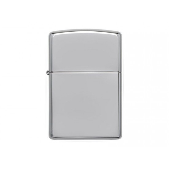 Зажигалка ZIPPO Classic с покрытием High Polish Chrome, латунь/сталь, серебристая, 38x13x57 мм