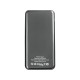 Внешний аккумулятор Forge, Evolt, металл, 10000mah, серебристый