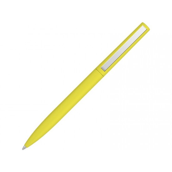 Шариковая ручка  Bright F Gum soft-touch, желтый