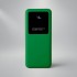Внешний аккумулятор Kris soft touch, 10000mAh (Зелёный)