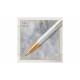 Шариковая ручка Parker IM Premium K318  Pearl GT, стержень: M, цвет чернил: blue, в подарочной упаковке.