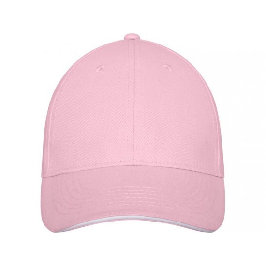 Кепка-сэндвич Darton, 6 панелей, light pink