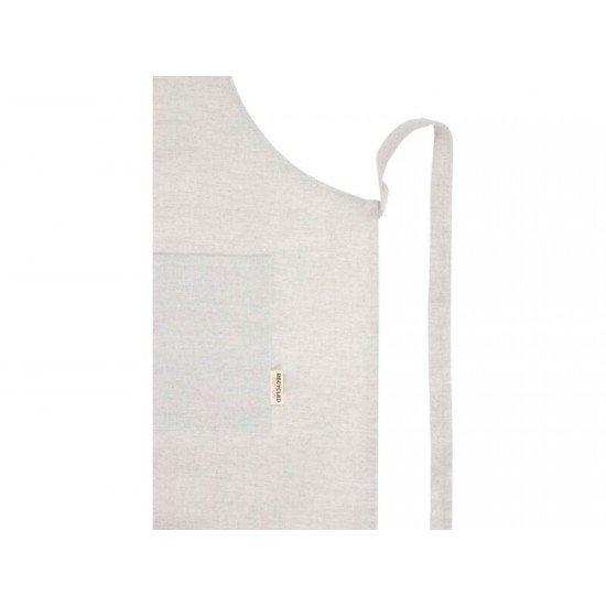 Pheebs 200 g/m² recycled cotton apron, серый яркий