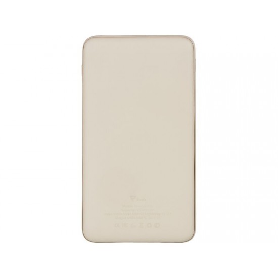 Внешний аккумулятор Reserve Pro, 10 000 mah, бежевый