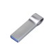 USB 2.0-флешка на 128 Гб с мини чипом, компактный дизайн, боковое отверстие для цепочки