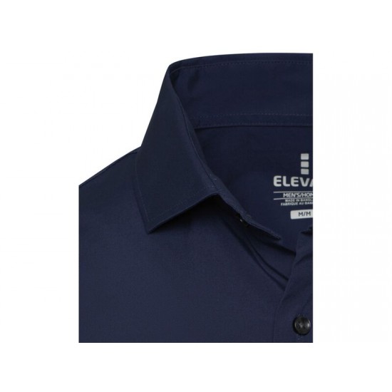 Carnelian мужская рубашка из поплина - Navy Blue